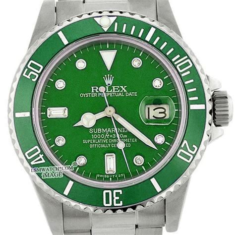 submariner 16610 lv hulk 2014 spagna|rolex hulk submariner green.